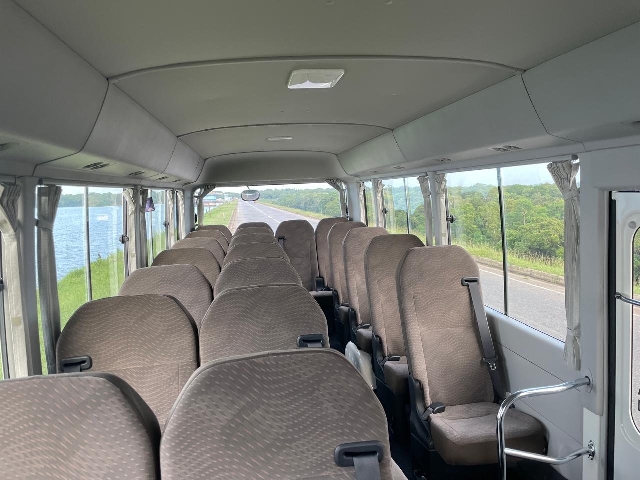 Mini bus interior